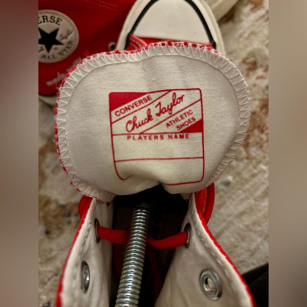 New! Converse Chuck 70 High Made with Love Sneakers - Picture 8 of 10